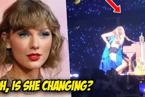 Taylor Swift Has The 'MOST CALM' Wardrobe Malfunction Ever