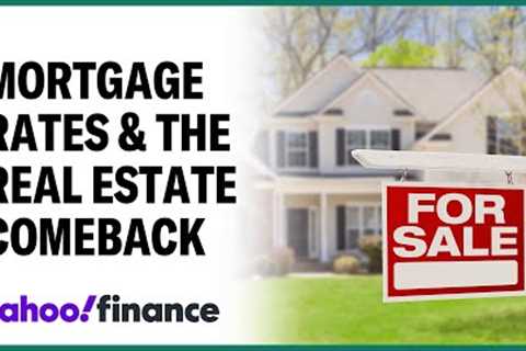 Real estate is still waiting for mortgage rates to come down, economist says