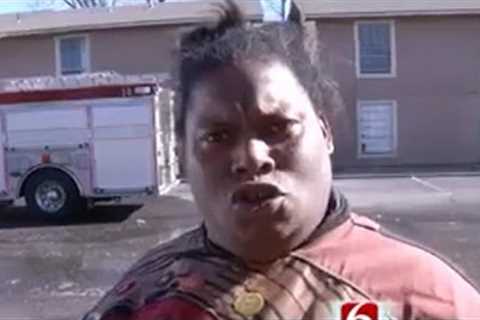 Fire victim's interview goes viral