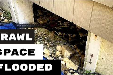 PLUMBING REPAIRS | WATER LINES BROKEN | CRAWL SPACE FLOODED