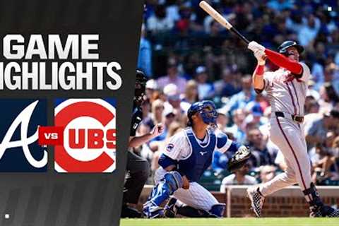 Braves vs. Cubs Game Highlights (5/23/24) | MLB Highlights