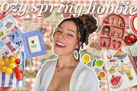 10+ Cozy Hobbies to Try This Spring🌷