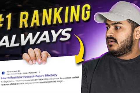 My Favourite SEO Strategy that works 100%