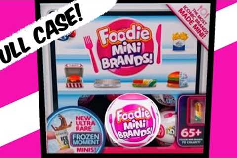 UNBOXING FULL CASE FOODIE MINI BRANDS!