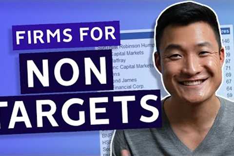 Investment Banking Firms for Non-Targets