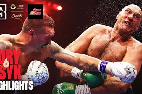 UNDISPUTED CHAMPION CROWNED | Tyson Fury vs. Oleksandr Usyk Fight Highlights (Ring of Fire)