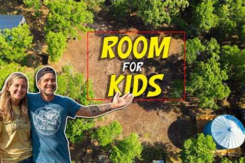Clearing Land To BUILD A HOUSE! We Need The EXTRA ROOM
