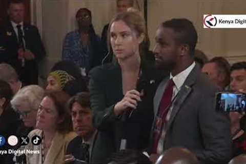 Kenya's Journalist Ayub Abdikadir Asks Joe Biden &amp; Ruto tough Questions on Haiti in USA!!