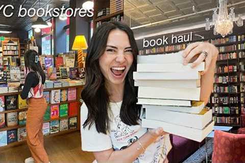 ULTIMATE BOOK VIDEO: nyc bookstores, huge haul, &amp; reading a 5 star book