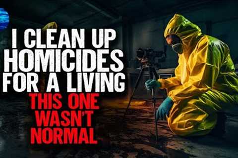 I think this HOMICIDE CASE isn't normal