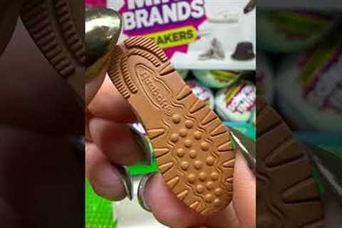 NEW!! 😱Mini Brands Sneakers 🧡 ASMR Toy Unboxing #shorts