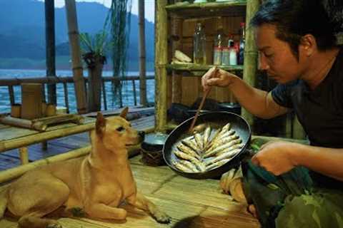 Animal Care, Fishing, Cooking, River Survival Shelter | EP.357