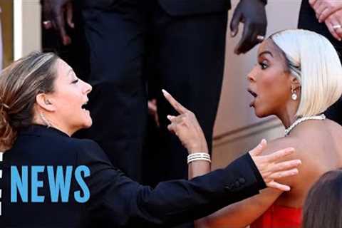 Kelly Rowland BREAKS SILENCE on Cannes Red Carpet Clash | E! News