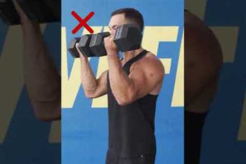 Don't Do Biceps Curls Like This ❌