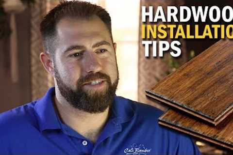 Hardwood Flooring Installation Tips by Ben 🔨