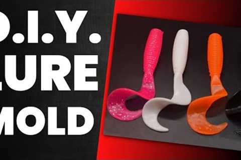 LURE MOLD D.I.Y. - Making a BIG LURE Mold with a few ingredients!
