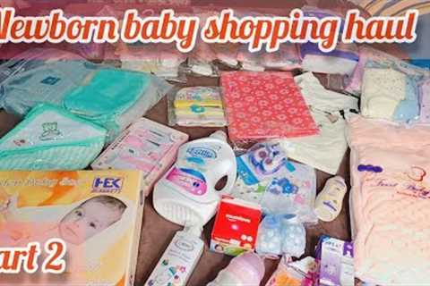 My Baby shopping part 2🛍️|| Newborn baby shopping haul🛍️😍|| 🛒 || Don't forget to say mashallah..