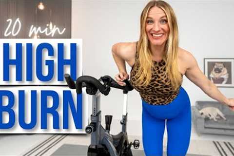 BOOSTING MOODS &amp; BURNING FAT | 20-min Indoor Cycling Workout