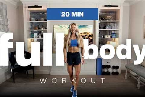 20 MIN Dumbbell Full Body Workout - Compound Movements | NO REPEAT