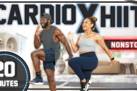 20 Minute Full Body Nonstop Cardio HIIT Workout [All Standing/ No Equipment]