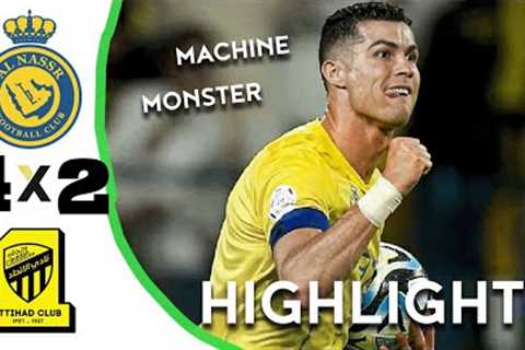 Al Nassr 4 x 2 Al Ittihad | Highlights | Cristiano Ronaldo With Goal-Scoring Record
