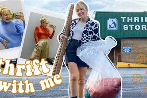 THRIFT WITH ME | 2 of my favorite stores in 1 day thrifting for FALL | WELL-LOVED