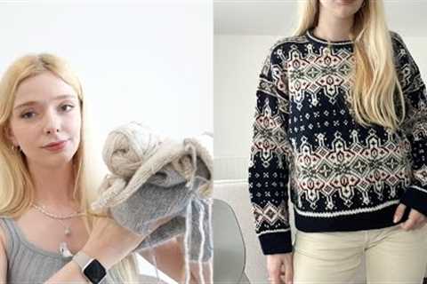 florence's knitting podcast 30: chunky wool knits for summer