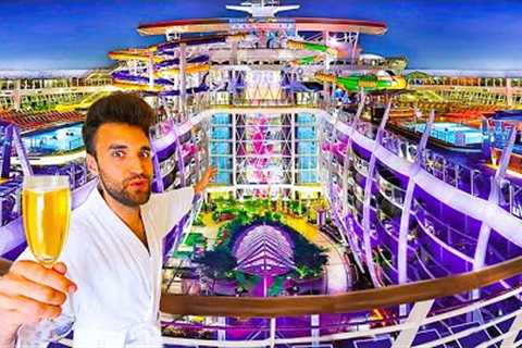 FIRST CLASS on WORLD’S LARGEST CRUISE SHIP (Record Breaking $1.4 Billion Budget)!
