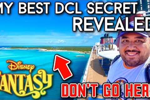 DISNEY CRUISE LINE'S BEST KEPT SECRET! Disney Fantasy Very Merrytime Cruise! Castaway Cay &amp;..