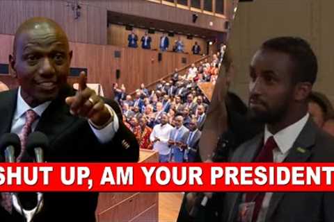 DRAMA!! See how Ruto silenced this Kenyan Journalist in America after asking him tough questions!