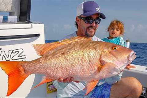 Chasing Massive Mutton Snapper! - (Catch/Clean/Cook)