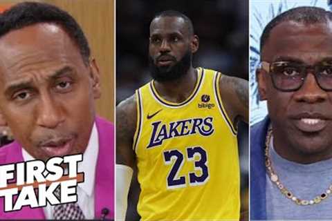 FIRST TAKE | LeBron James is not going anywhere except to the Lakers - Shannon tells Stephen A.