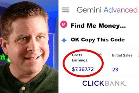 I Asked Ai To Find Me Free Money On Clickbank  - It Did! - $7,300 So Far!