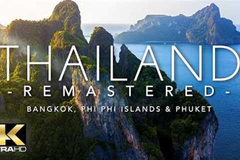 THAILAND 4K Long Video of Bangkok, Phi Phi Islands &amp; Phuket - DRONE FOOTAGE (ULTRA HD)