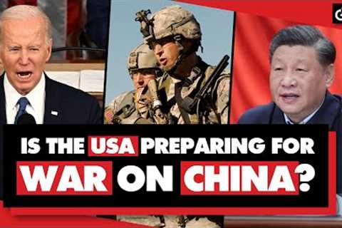 US sends troops &amp; weapons to Taiwan. Is it preparing war on China?