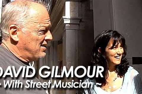 PINK FLOYD：DAVID GILMOUR 『Shine On You Crazy Diamond ~With Street Musician~』by miu JAPAN
