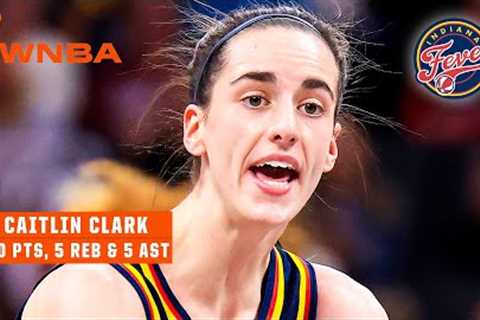 CAITLIN CLARK DROPS A 30-PIECE in tough loss for the Fever 😳 | WNBA on ESPN