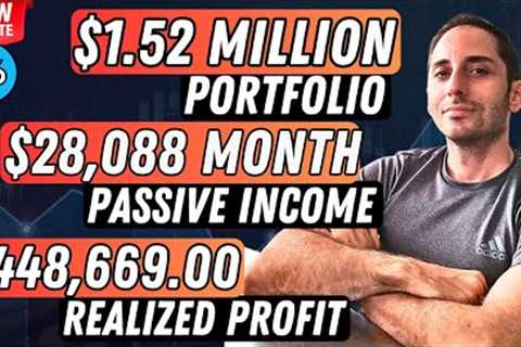 My $1.5 Million Stock Portfolio Unveiled | $28,088/Month Passive Income - Monthly UPDATE #36