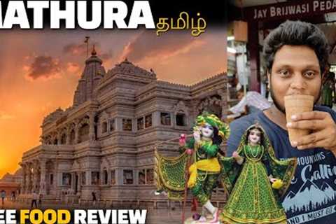 MATHURA FREE FOOD REVIEW | Mathura tour - Uttar Pradesh  Tamil