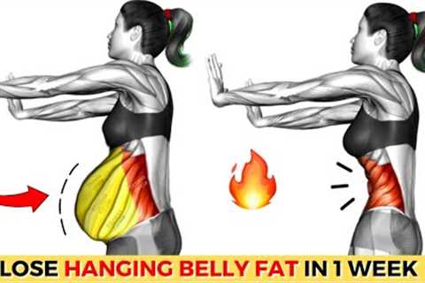 🔥 Best Exercises for Hanging Belly 👙 30-Minute Standing Workout | Lose Belly Fat in 2 Weeks