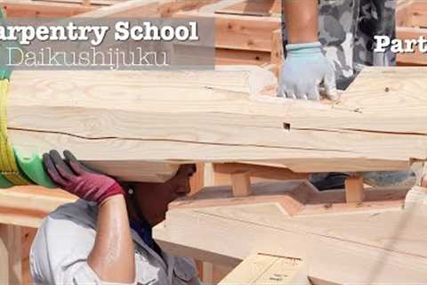 Part 5 - Traditional Japanese Carpentry - Daikushijuku - Itakura House - Tatemae Day 2 - Final