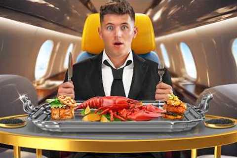 Dining On A $30,000 Plane Ticket