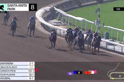 Eagles Flight wins Race 8 on Monday, May 27 at Santa Anita Park