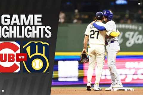 Cubs vs. Brewers Game Highlights (5/28/24) | MLB Highlights