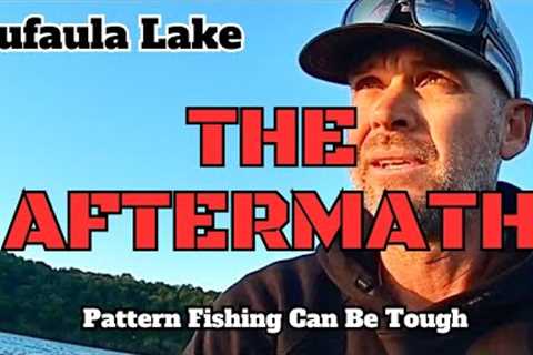 Eufaula Lake THE AFTERMATH 3 Pattern Fishing can be TOUGH