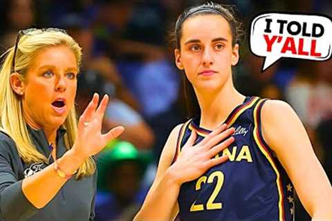 CAITLIN CLARK Drops 30 Points, But It's Not Enough for Coach Sides and Fever to Win