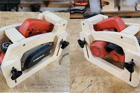Amazing DIY Planer Slide Jig for woodworking projects