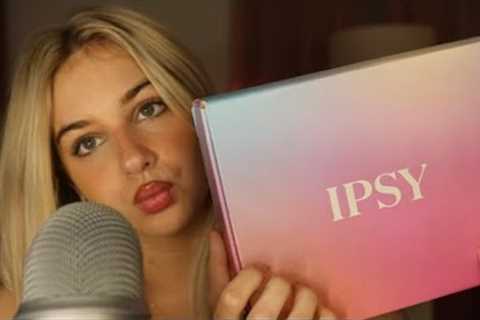 ASMR June Ipsy Unboxing 🌸 Makeup Tapping, Scratching, Whispered Ramble
