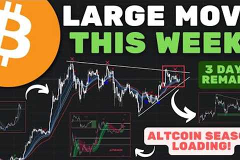 Bitcoin (BTC): HUGE MOVE IN 72 HOURS!? When Will ALTCOIN SEASON Start.. (WATCH ASAP)