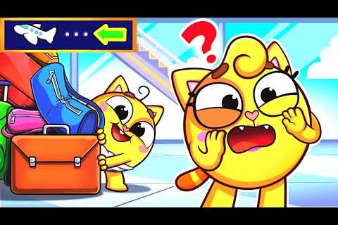 Baby Got Lost in the Airport Song ✈️ Funny Kids Songs 😻🐨🐰🦁 And Nursery Rhymes by Baby Zoo